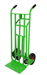 Carrello trasformabile con due ruote pneumatiche Carmeccanica