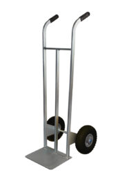 Portacasse zincato con ruote antiforatura Carmeccanica