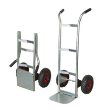 Carrello pieghevole zincato cerchio nylon  Carrelli Industriali