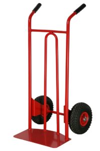 Porta sacchi spalla curva con ruote pneumatiche Carmeccanica