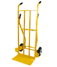 Carrello a doppia impugnatura ruote gomma piena Carmeccanica