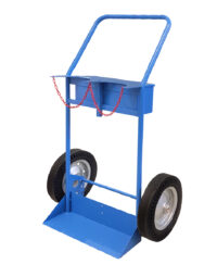 Portabombole biposto per cantieri con cassetta lt.40/50 Carmeccanica