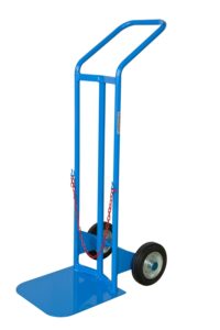 Portabombola singolo per bombole da 25 lt con ruote Ø 200 Carmeccanica