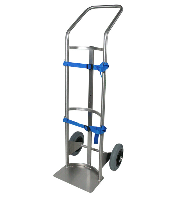 Portabombola singolo lt.40 Acciaio Inox Carmeccanica