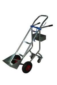 Carrello porta bombola lt 40-50 su 4 ruote Carmeccanica