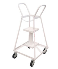 Portabombola 4 ruote gommate lt. 5/7 Carmeccanica