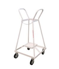 Portabombola 4 ruote gommate lt. 10/14 Carmeccanica