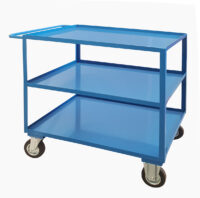 Portatutto Grande a 3 piani con bordo di contenimento Carmeccanica