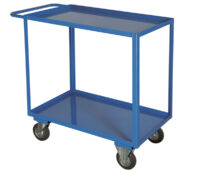 Carrello di montaggio a 2 Piani con bordo di contenimento e ruote con freno Carmeccanica