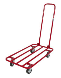 Pianale in tubolare con manico pieghevole maxi Carmeccanica