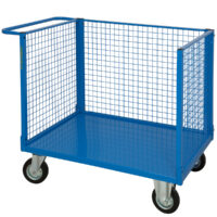 Pianale con tre sponde in rete Carmeccanica