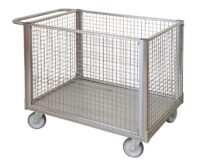 Pianale con quattro sponde in rete Carmeccanica