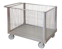 Pianale con quattro sponde in rete Carmeccanica