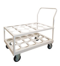 Carrello Alloggiamento e Trasporto Bombole Ospedaliere Carmeccanica