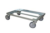 Carrello Zincato Lean Production per Trasporto Contenitori Norma Europa Carmeccanica