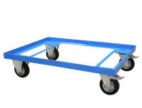 Carrello Porta Cassette Euronorm con Ruote Frenate - Tipo Grande Carmeccanica