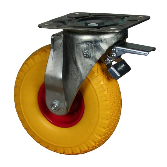 Ruota Anti Foratura ø260x85 - Supporto Rotante Freno - immagine 2