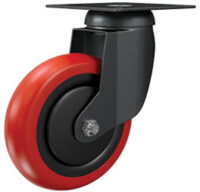 Ruota d. 75x25 Nylon poliuretano   Girevole