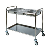 Carrello Porta Bacinelle GastroNorm 3x1/1