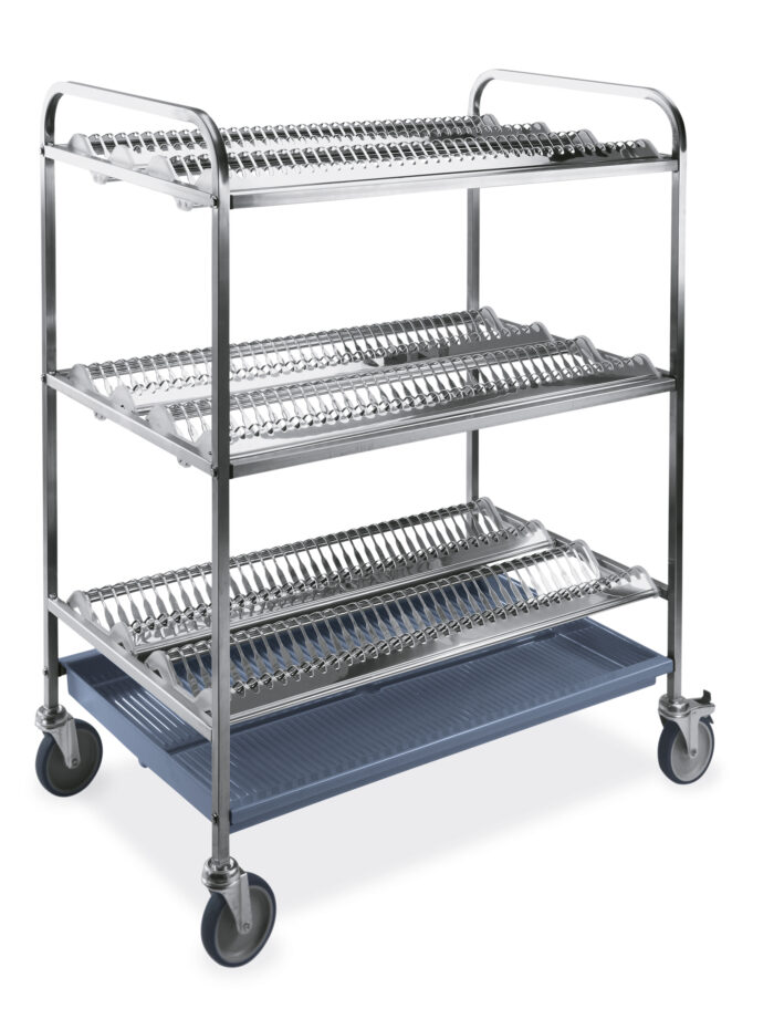 Carrello ScolaPiatti  - Capacità 216 piatti