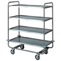 Carrello Servizio a 4 ripiani