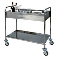 Carrello da Sbarazzo con Vasca Superiore insoronizzata