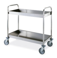 Carrello di Servizio a 2 piani  (87x44) estraibili