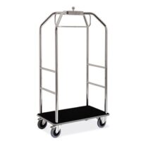 Carrello portavalige e abiti