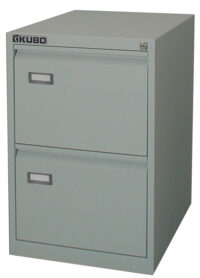 Classificatore a 2 Cassetti - Colore Grigio