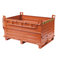Contenitore con Fondo Apribile Rettangolare 1800 lt