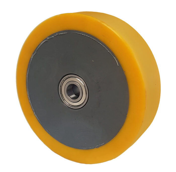 Ruota nylon poliuretano alta portata 80x30 - Solo Ruota