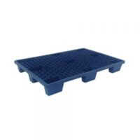 Pallet plastica 800x1200 carichi medi a 4 vie -Blu Oltremare Ecologico