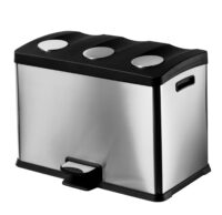 Pattumiera per la raccolta differenziata 3 sacchi 12 lt