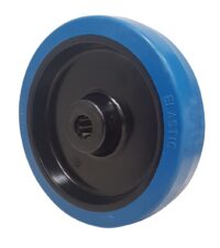 Ruota Gomma Blu ø200x50 - Solo Ruota