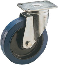 Ruota d. 250x50 - Supporto Rotante - Serie pesante - Portata 500 kg