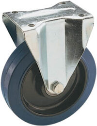 Ruota d. 200x50 - Supporto Fisso - Serie pesante - Portata 400 kg