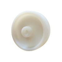 Ruota  Nylon Bianco ø125x40- Solo Ruota