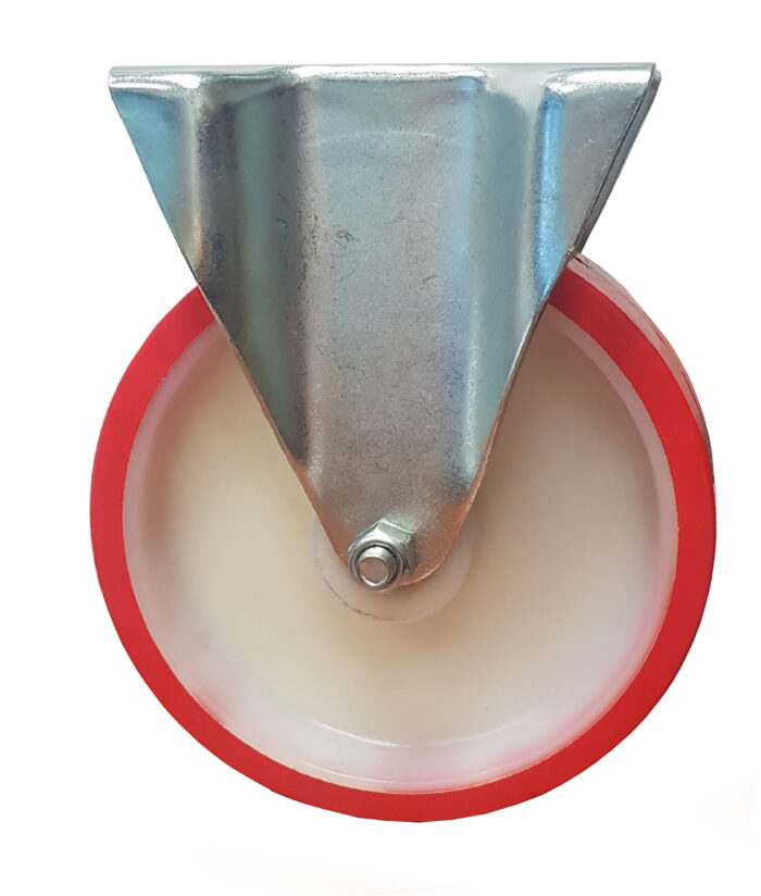 Ruota d. 100x30 - Supporto fisso - immagine 2