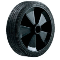 Ruota Gommata d. 150x40 - Solo Ruota