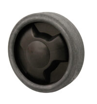 Ruota Gommata d. 150x40 - Solo Ruota Gomma Grigia