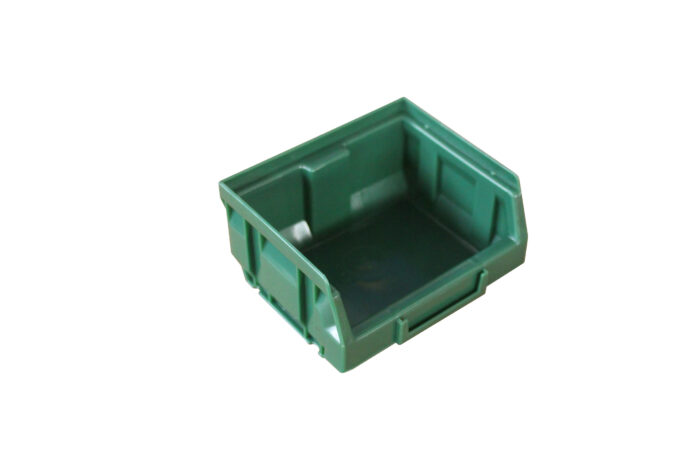 Vaschetta modulare in plastica - grande - colore verde