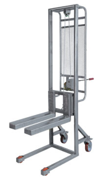 Sollevatore ad arganello in Acciaio Inox Sollevamento mm 1200 Carmeccanica