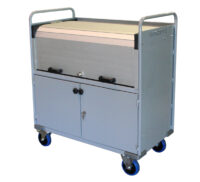 Carrello Porta Faldoni/fascicoli con Chiusura Completa Carmeccanica