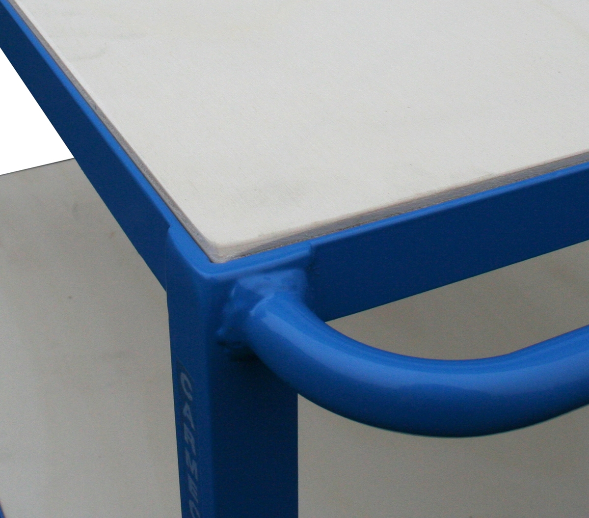 Carrello a 2 Piani 120x80 con piano in legno