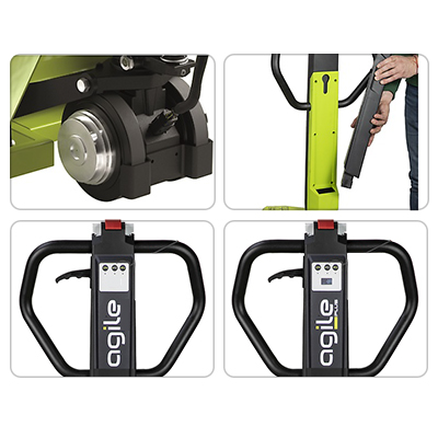 Dettagli transpallet elettrico kg 1200 Pramac Agile