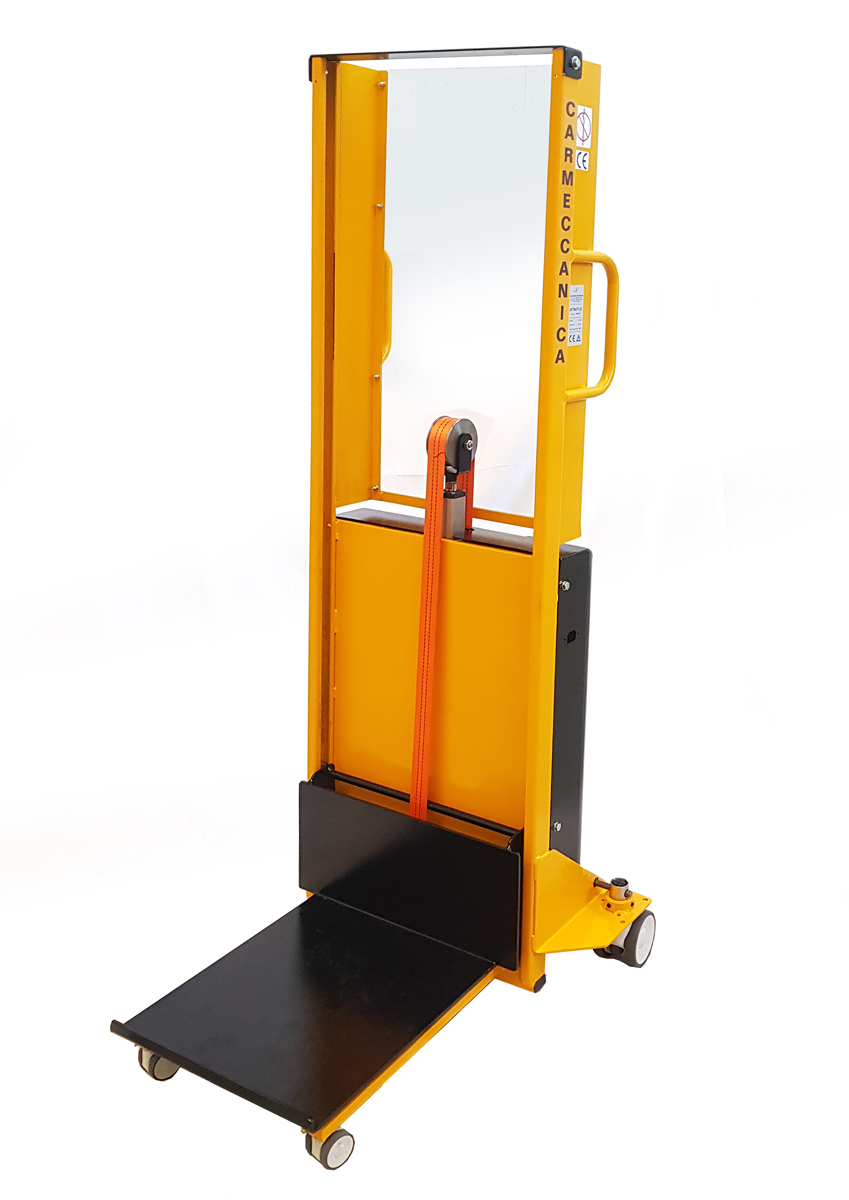 Sollevatore Elettrico 100 kg con Piastra Sollevamento Carmeccanica
