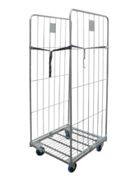 ROLL01G125 - Roll Container con ruote in gomma blu