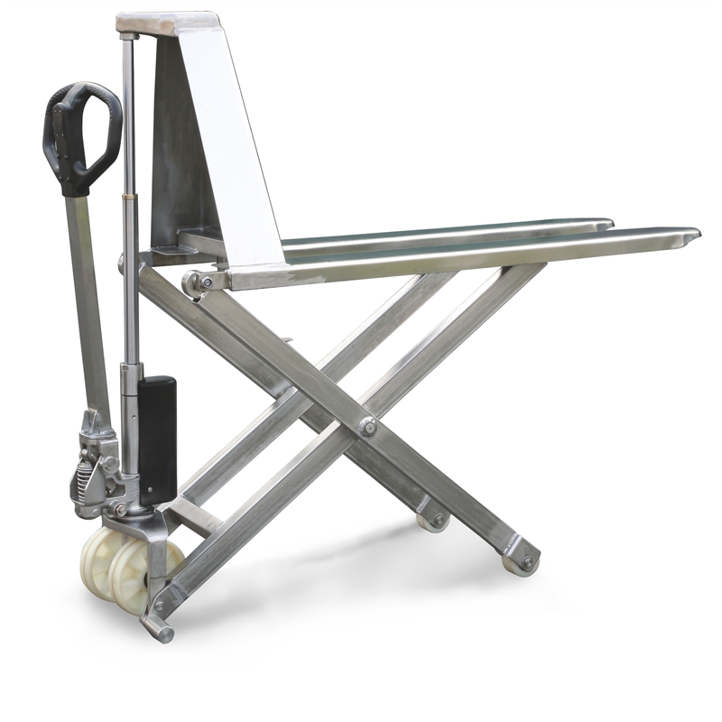 Transpallet a pantografo acciaio inox AISI304 Carmeccanica